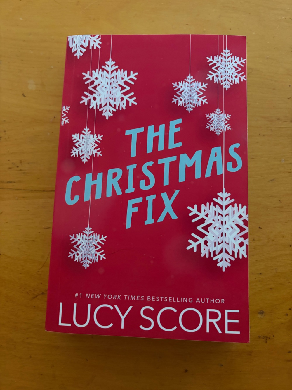 Holiday Lucy Score book 'The Christmas Fix'